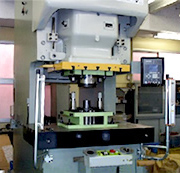 200ton crank press machine test